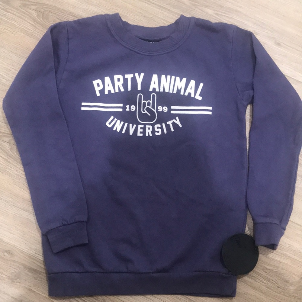 BNWT Tiny whales Sweatshirt sz 5